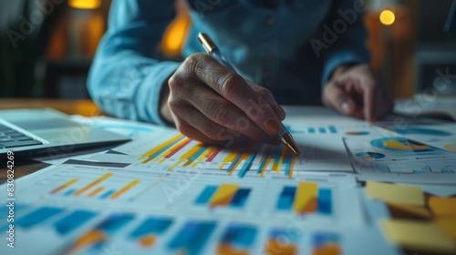 A credit analyst assessing the creditworthiness of a company and its ability to service debt obligations --ar 16:9 --style raw Job ID: 385b87cd-8eec-48cf-8e6a-89354c964ef1 photo