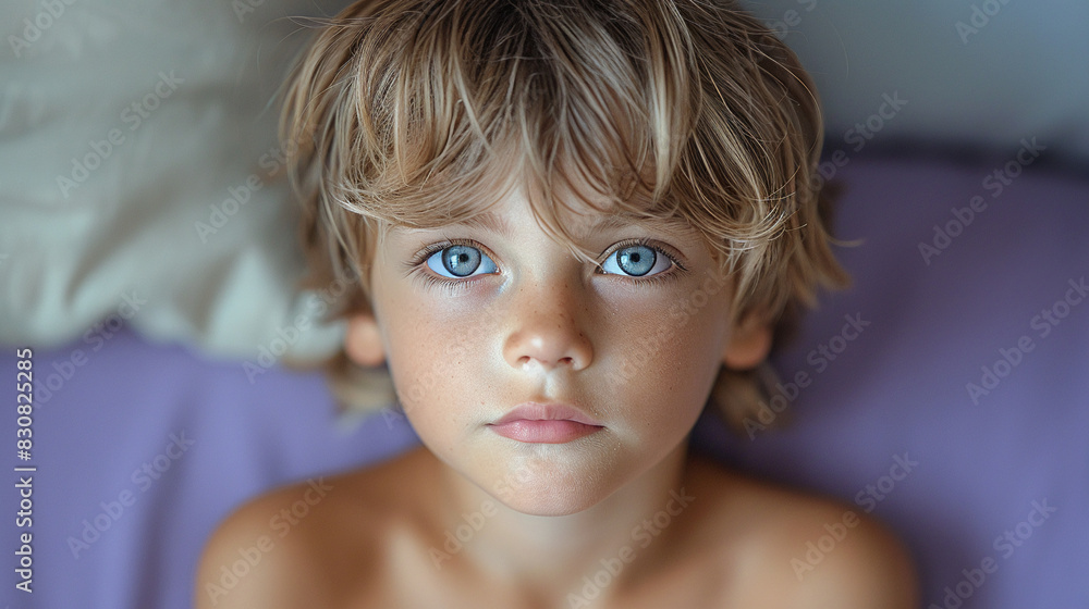 Professional studio photo portrait of a cute little boy, lovely kid with naive face, a child with a emotional expression, widescreen 16:9 Professional studio photo portrait of a cute little boy, lovely kid with naive face, a child with a emotional expression, widescreen 16:9