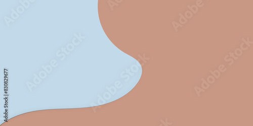 Blue and pink pastel paper color for texture background.