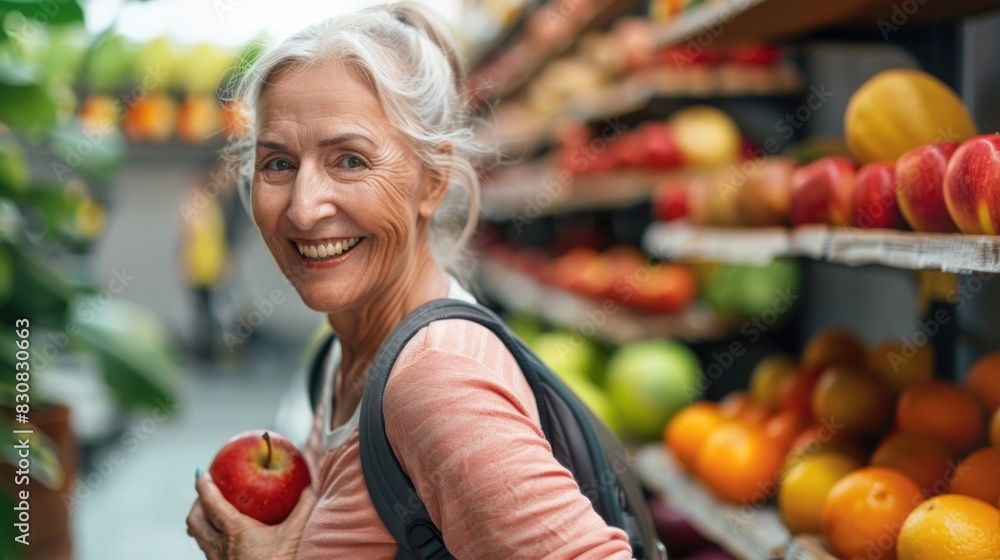 Fototapeta premium Healthy Living: Wellness and active lifestyle choices