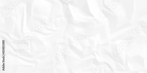 white wrinkly backdrop paper background. panorama grunge wrinkly paper texture background, crumpled pattern texture. paper crumpled texture. white fabric crushed textured crumpled.