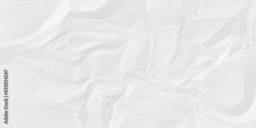 white wrinkly backdrop paper background. panorama grunge wrinkly paper texture background, crumpled pattern texture. paper crumpled texture. white fabric crushed textured crumpled.