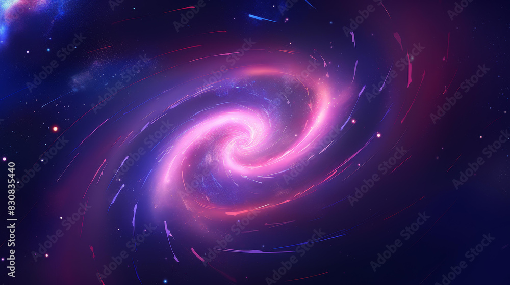 Stunning spiral galaxy illustration with swirling arms and dazzling stars, inspiring wonder and awe on a clean background. Stunning spiral galaxy illustration with swirling arms and dazzling stars, inspiring wonder and awe on a clean background.