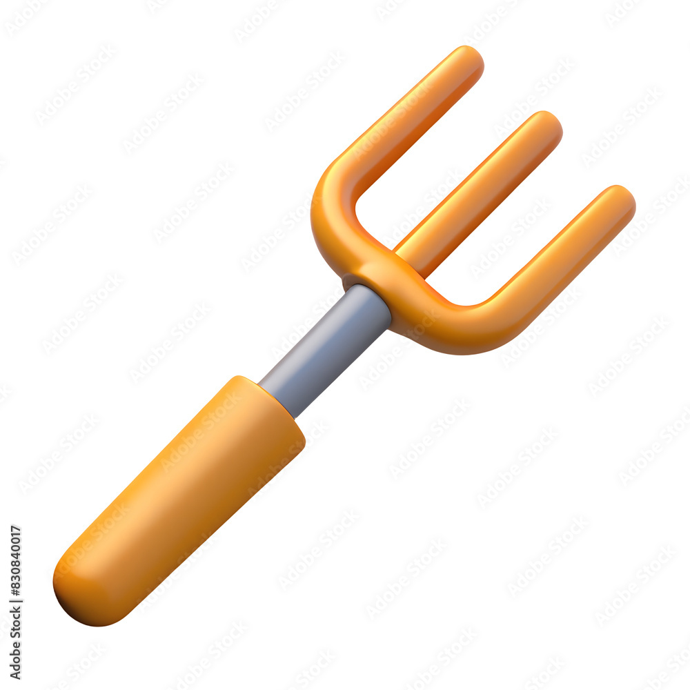 pitchfork on a white background pitchfork on a white background