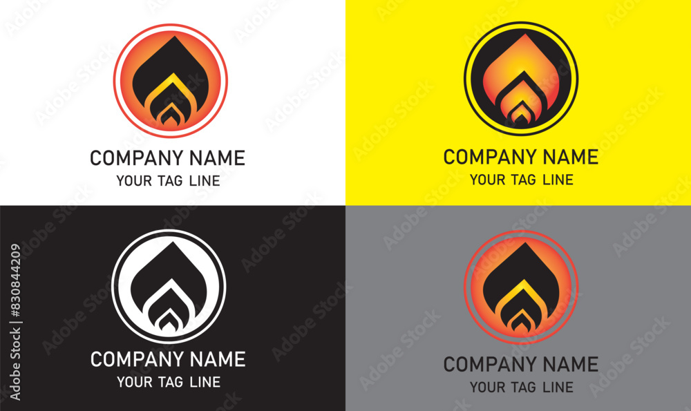 OIL COMPANY, Fire Logo OIL COMPANY, Fire Logo