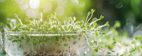 Tiny Nutrient Rich Sprouts ...
