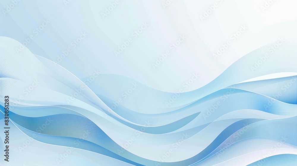 Abstract blue and white wave pattern background design Abstract blue and white wave pattern background design