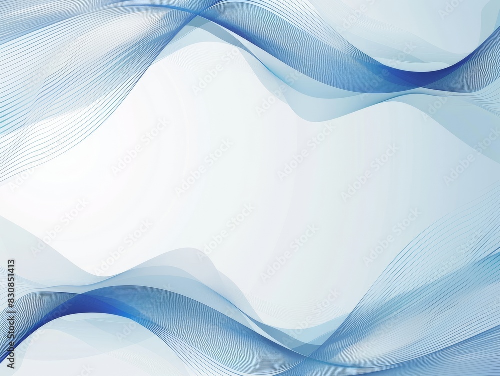 Abstract blue and white wave pattern background design Abstract blue and white wave pattern background design
