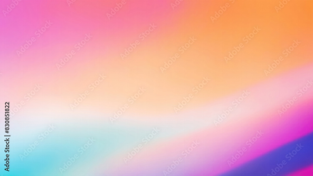 Obraz premium Orange blue pink blur abstract background