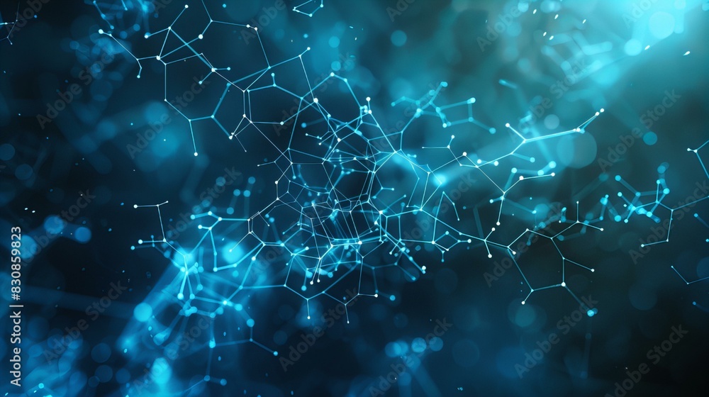 Abstract Molecular Network Abstract Molecular Network