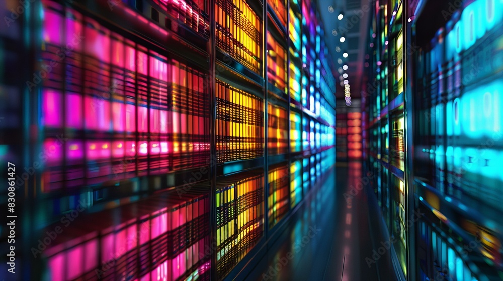 Colorful Data Center Colorful Data Center