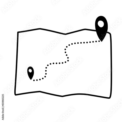 location map icon