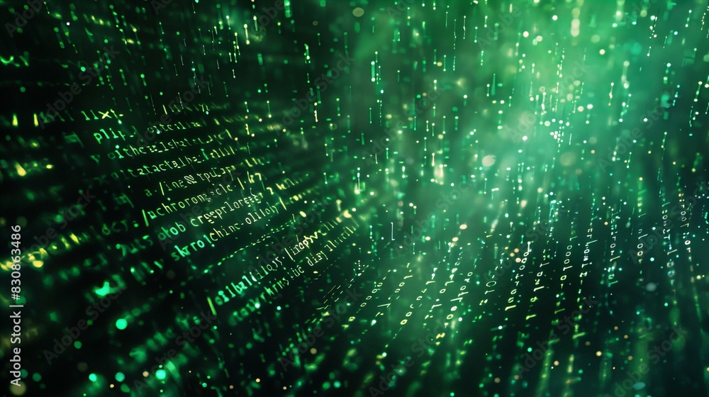 Code Matrix Digital Background Code Matrix Digital Background