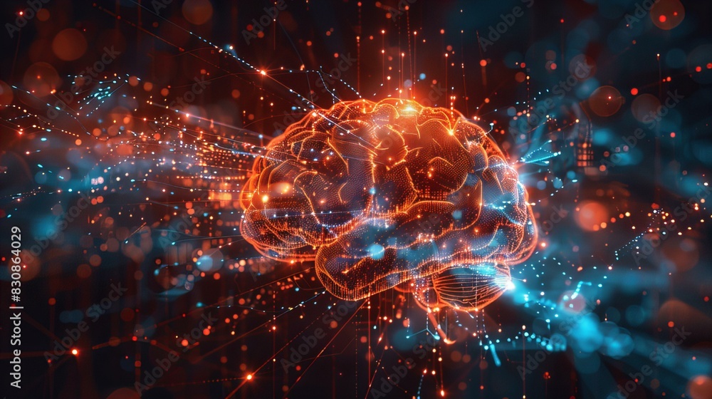 Digital Brain Abstract Digital Brain Abstract