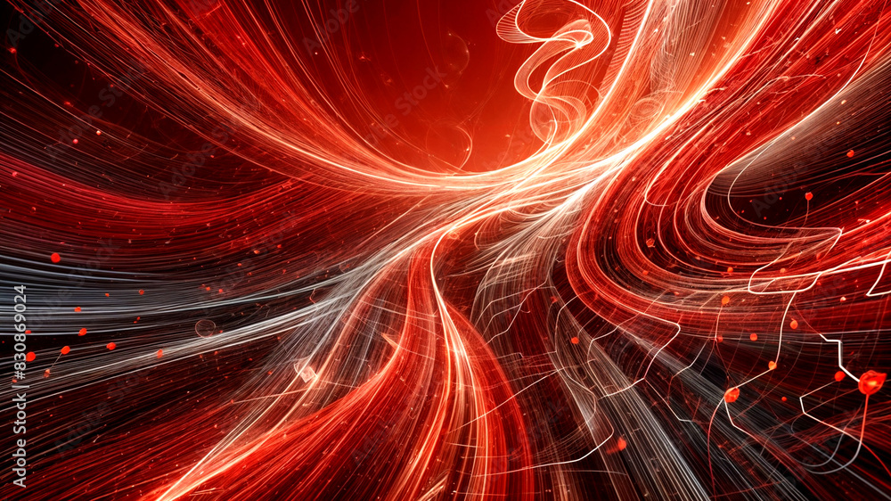 red waves background
red waves background