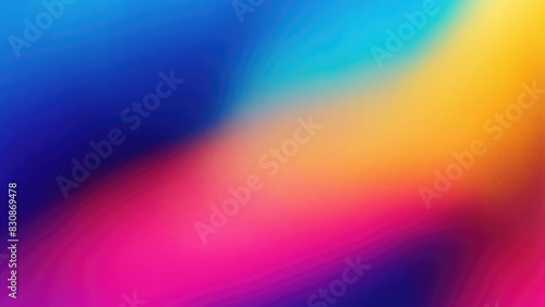 fuzzy Maroon blue yellow background gradient