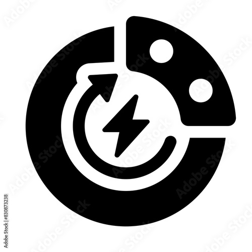 Regenerative Braking Icon