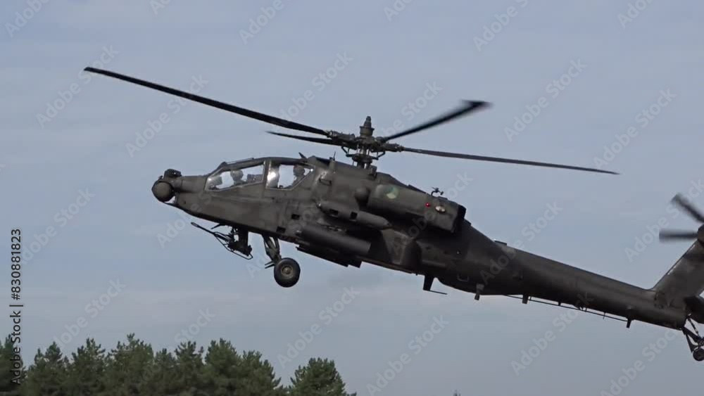 Military Helicopter flying very close Military Helicopter flying very close