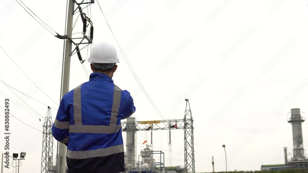 engineers working at an industrial plant,power generation facility,discussing operational issues,collaboration between manager and electrical engineer,solving technical problems,ensuring efficient engineers working at an industrial plant,power generation facility,discussing operational issues,collaboration between manager and electrical engineer,solving technical problems,ensuring efficient