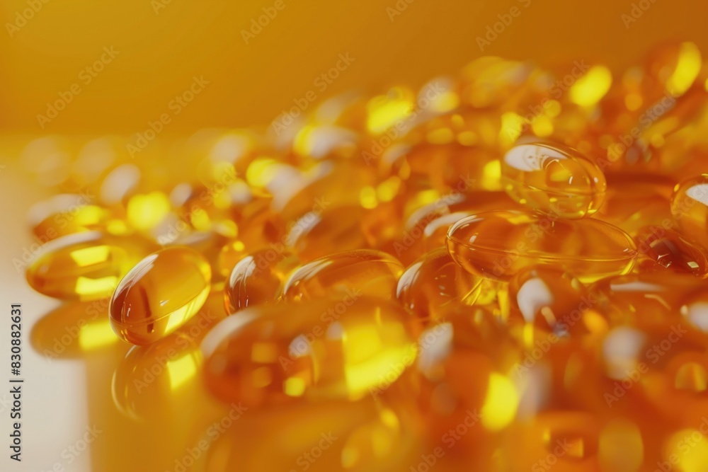 Close up of a bunch of orange pills, suitable for medical and healthcare concepts Close up of a bunch of orange pills, suitable for medical and healthcare concepts