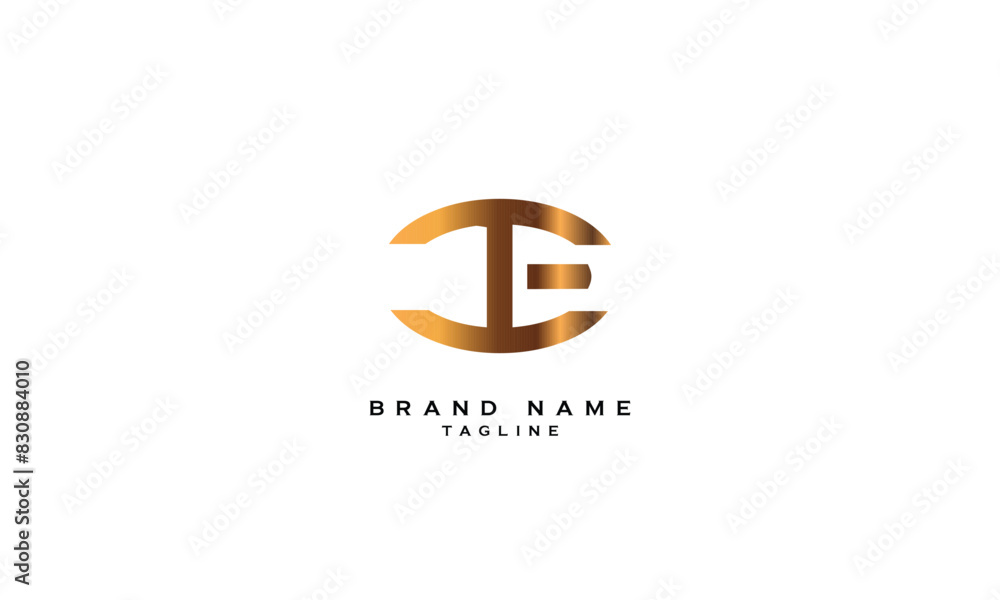 IE, EI, Abstract initial monogram letter alphabet logo design IE, EI, Abstract initial monogram letter alphabet logo design