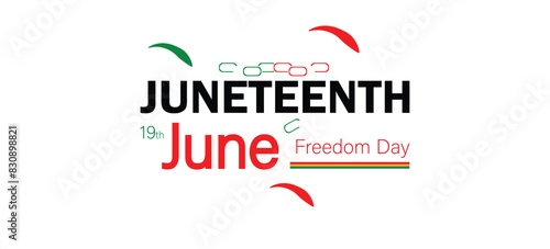 Juneteenth Joy Commemorating Freedom Day with Beautiful Designs on June 19th