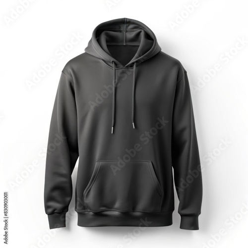 Mockup of a hoodie with a blank front view