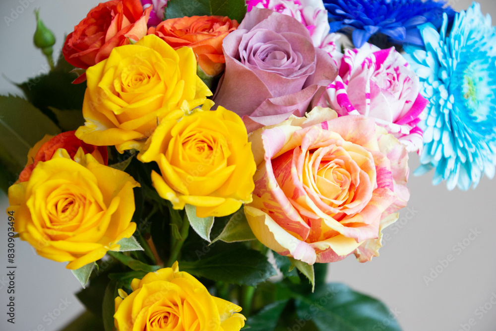 カラフルな花束