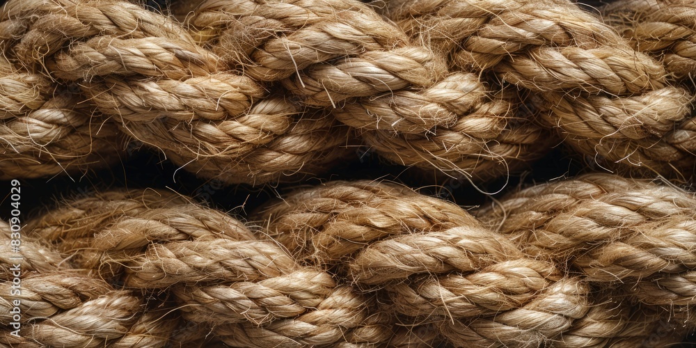 a image of a pile of rope with a knot on top