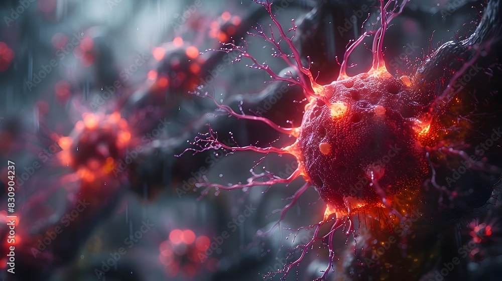 Vibrant Cerebral Electrical Explosion in Microscopic Neural Network Vibrant Cerebral Electrical Explosion in Microscopic Neural Network