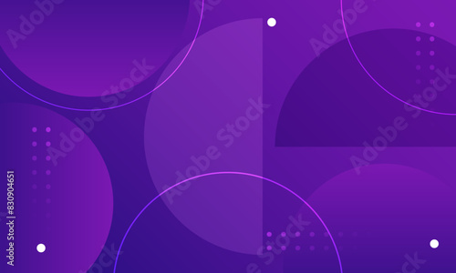 Minimal purple geometric wallpaper background. Dynamic shape composition. Vector illustration