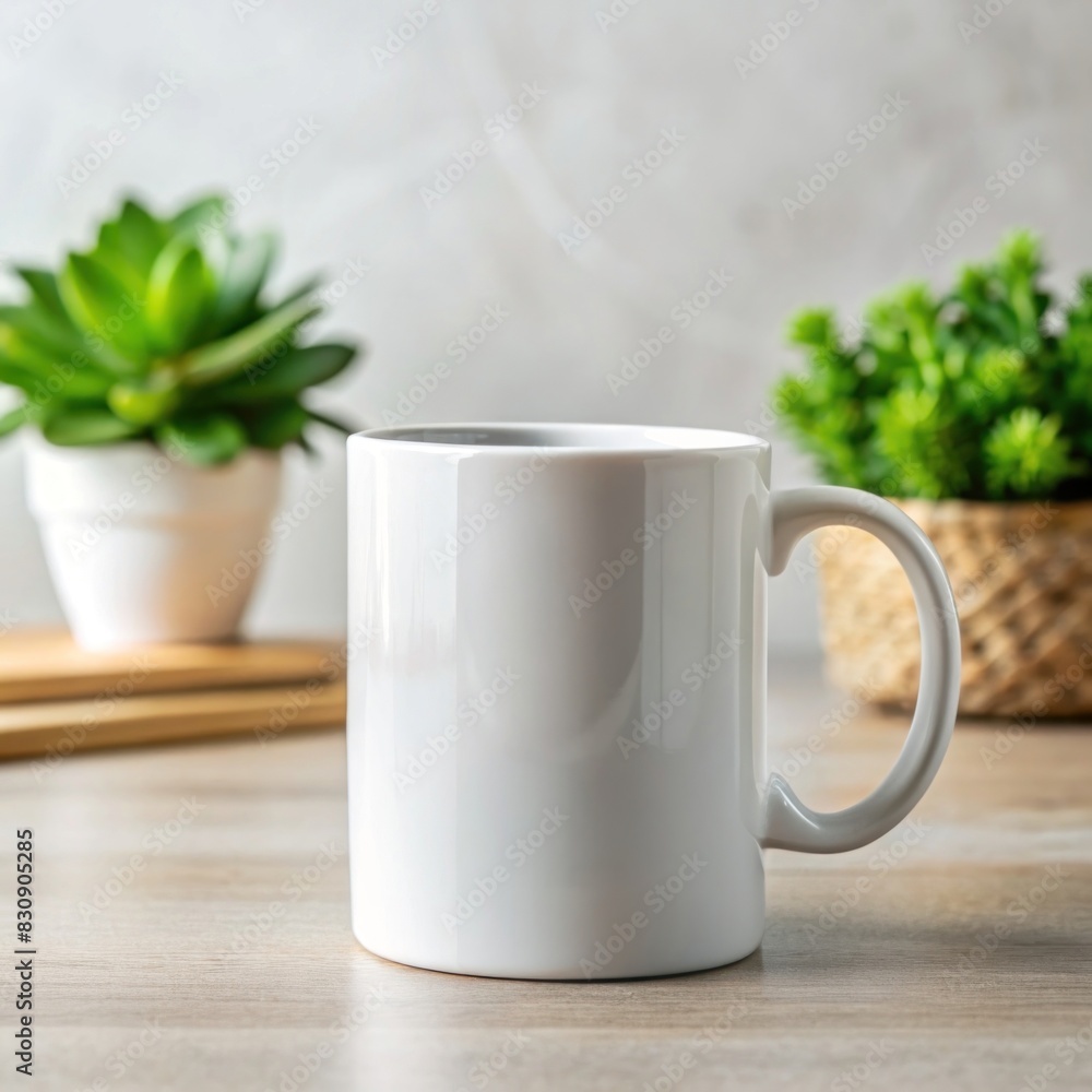 Mockup of a coffee mug with customizable design Mockup of a coffee mug with customizable design