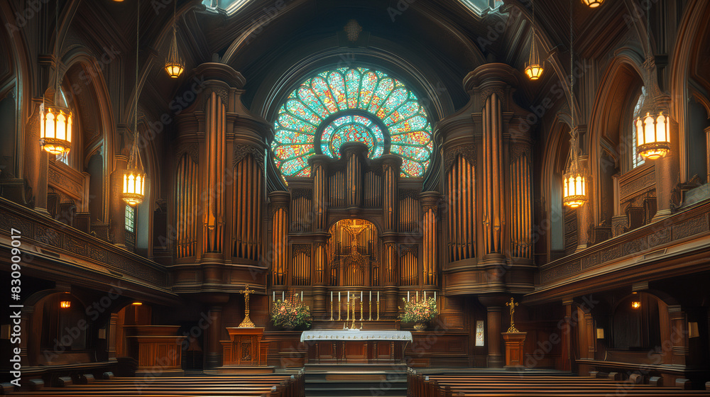 Obraz premium 教会のイメージ