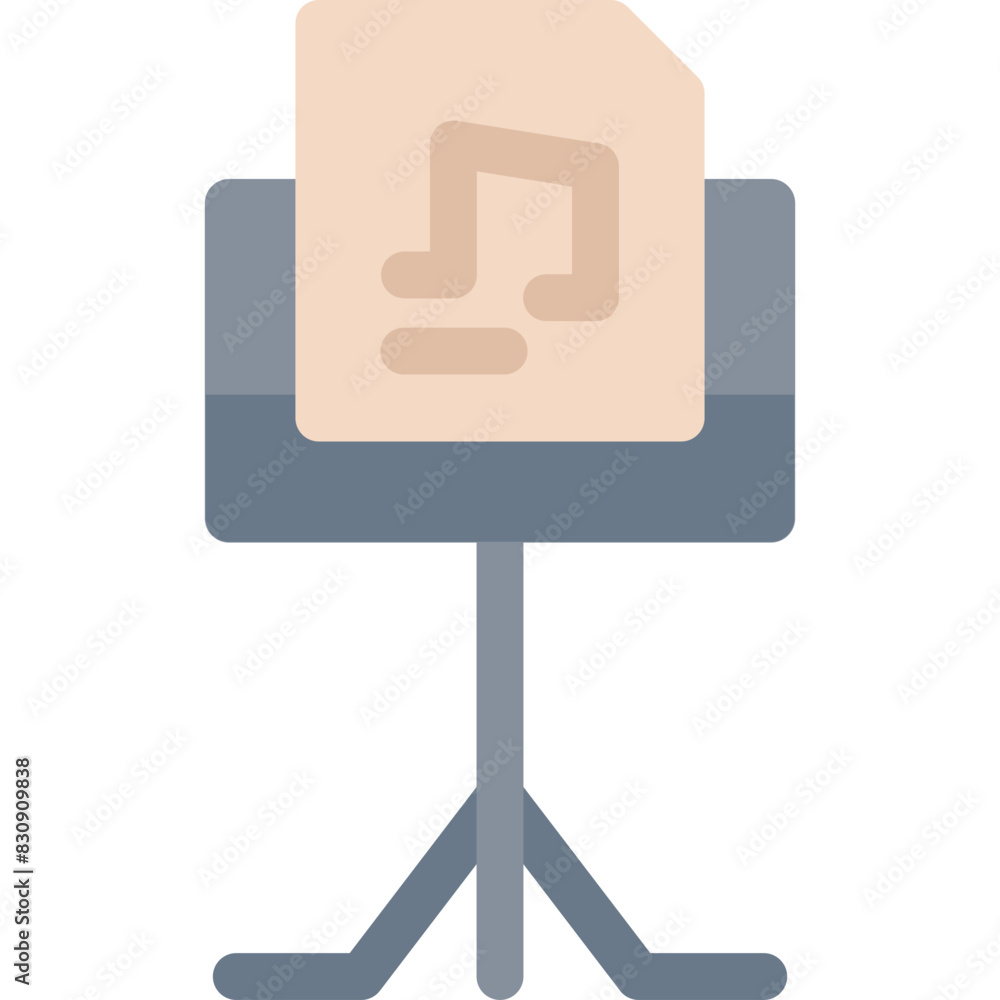 Music Stand Icon Music Stand Icon