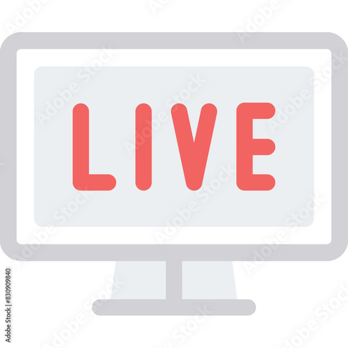 Live Streaming Icon