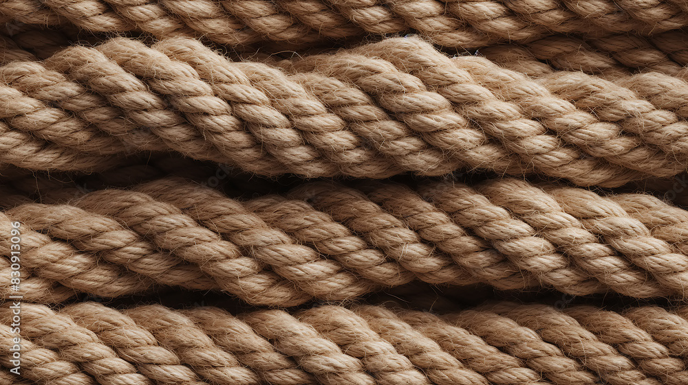 interweaving of brown ropes, background, texture of laces, surface of the material interweaving of brown ropes, background, texture of laces, surface of the material