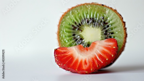Combining fruits in a vegetarian diet photo