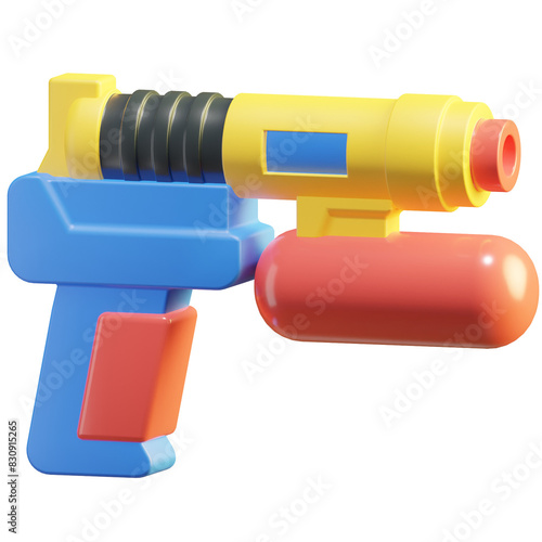 watergun 3d icon png