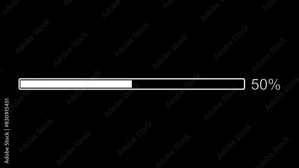 Progress loading circle UI indicator. Loading progress animation Progress loading circle UI indicator. Loading progress animation