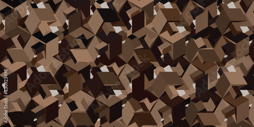 Photos Abstract geometric tiles 3d seamless pattern vector