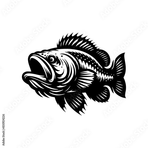 fish predator logo design. goliath logo design inspiration