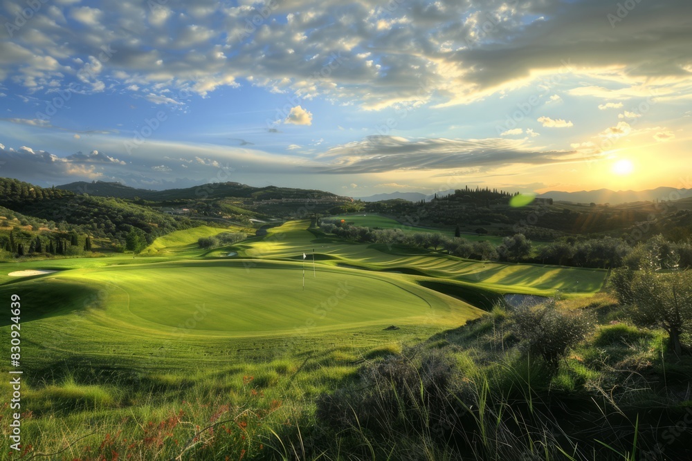 Obraz premium Golf, generated with AI