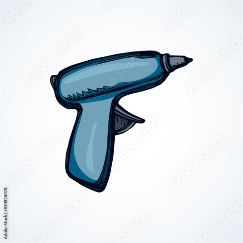 Screwdriver. Vector drawing