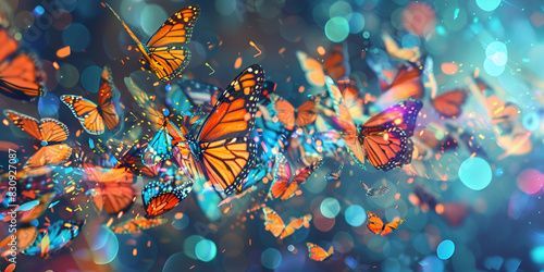 Fluttering Wings A Kaleidoscope of Butterflies © anas