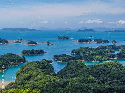 【長崎県】佐世保市の九十九島・展海峰