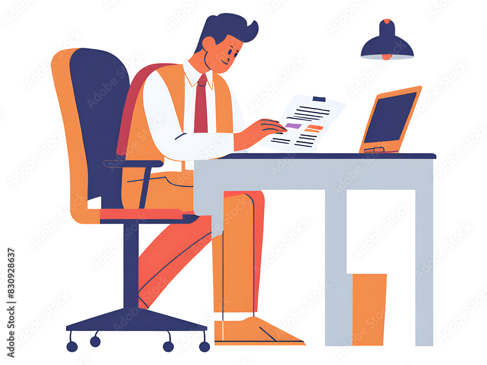 businessman working on laptop businessman working on laptop