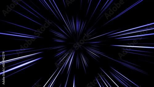 宇宙のような集中線の背景