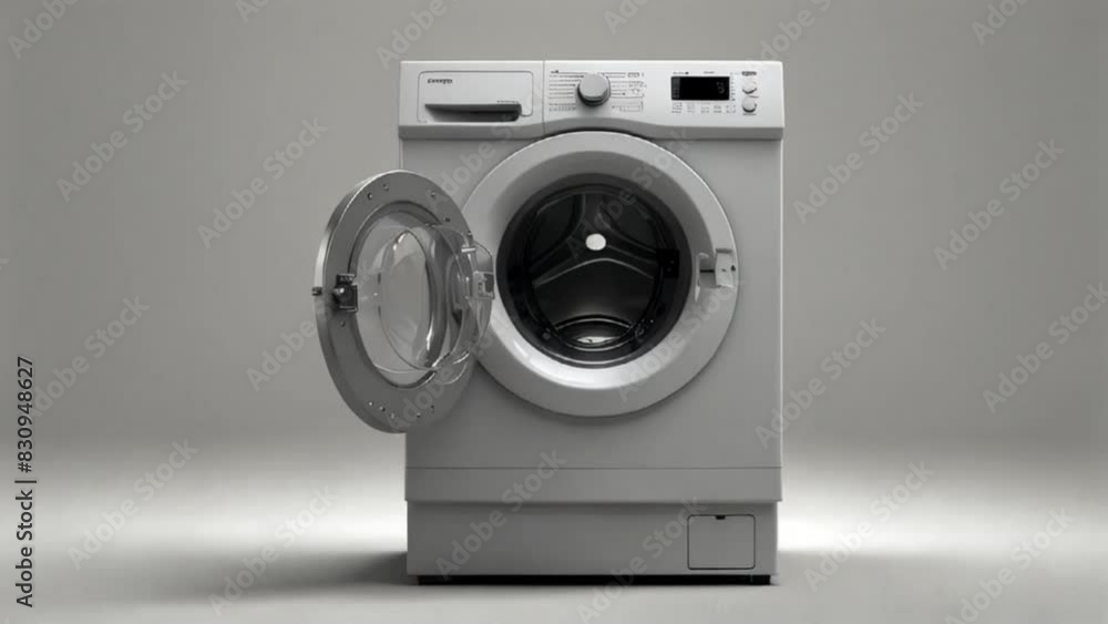 washing machine isolated on white washing machine isolated on white
