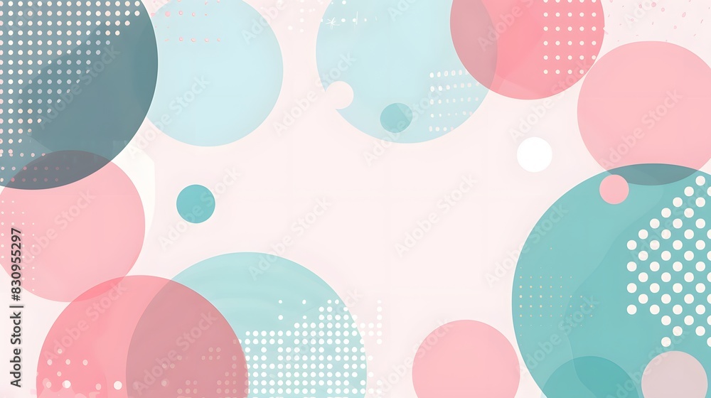 Colorful Abstract Pastel Bubbles with Dotted Patterns on Gradient Background for Creative Designs Colorful Abstract Pastel Bubbles with Dotted Patterns on Gradient Background for Creative Designs