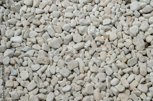 background with  grey gravel stones